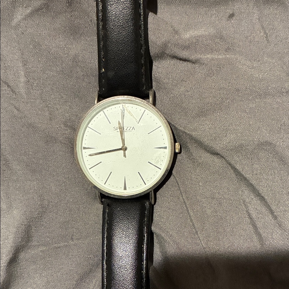 Black and Silver Men's Watch